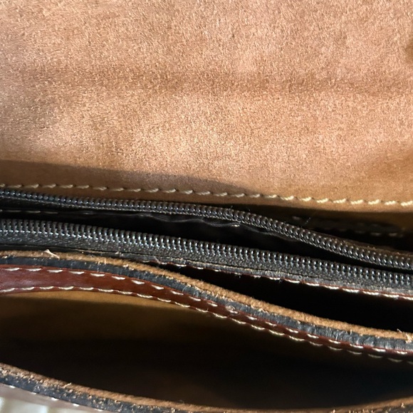 Patricia Nash Tori Crossbody Tooled Brown Leather Small See Photos For Size - Picture 6 of 15